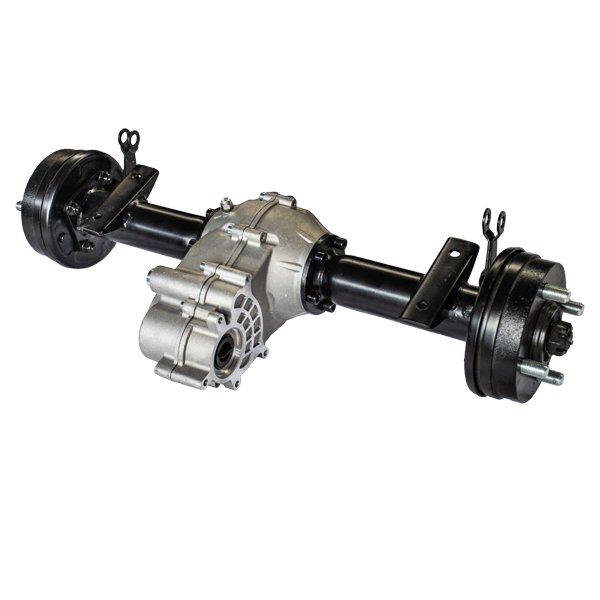 Hand Push Agricultural Tricycle Transporter Dump Project Electric Ash Truck Drum Break Rear Axle